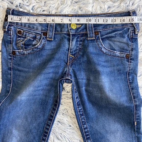 True Religion Blue Jeans Size 27 - Picture 5 of 13